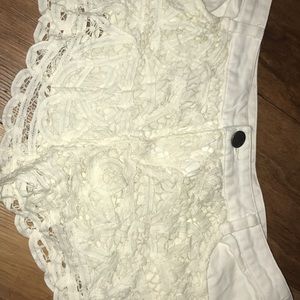 Free people jean shorts